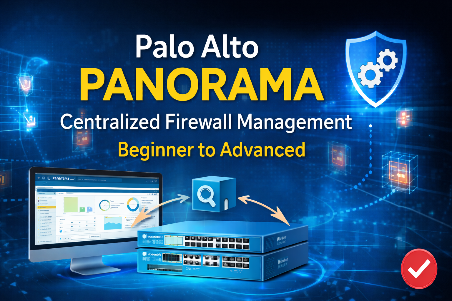 Palo Alto Panorama: Centralized Firewall Management – Beginner to Advanced